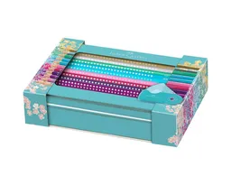 Faber-Castell Faber-Castell Buntstift Geschenkset Buntstifte Sparkle, 21-tlg. inkl., (20er Set, 20-tlg), Soft-Grip-Zone – Produktbild 1 von 1