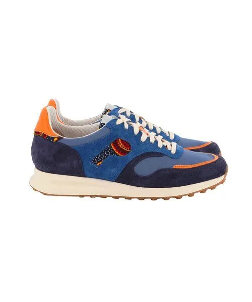 PANAFRICA PANAFRICA Arusha - Unisex Recycling Sneaker, Marine (blau), – Produktbild 1 von 4