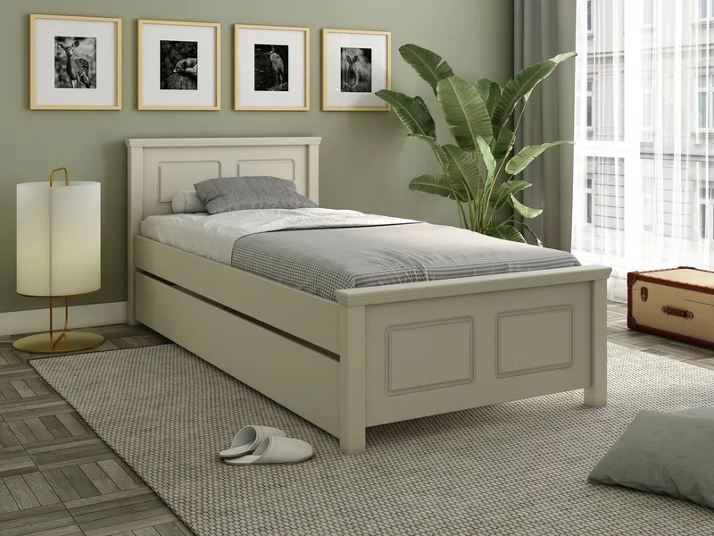 OTTO home Bettschubkasten CAPRE', passend für »Capre«-Bett, für Kinderzimmer, Schlafzimmer und Jugendzimmer, aus Massivholz, Beige, – Produktbild 5 von 8