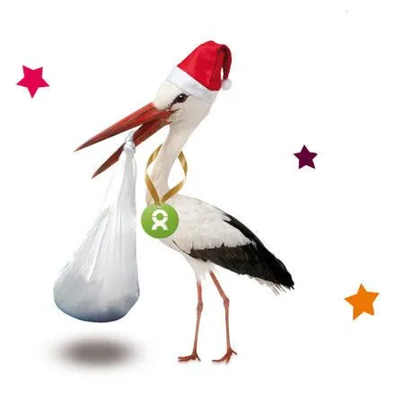 OxfamUnverpackt OxfamUnverpackt Spenden-Geschenk "Eine sichere Geburt" (Weihnachtskarte mit Magnet) – Produktbild 2 von 2