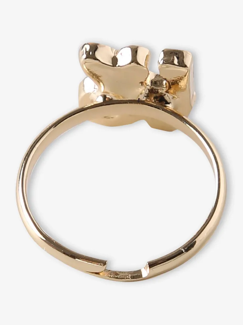 Vertbaudet 5er-Set Ringe mit Einhorn, Rosa, – Produktbild 4 von 4