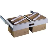 C+P Hängeregistratur für farbige C+P Schränke,Tiefe 40 cm, Vollauszug – Produktbild 1 von 1
