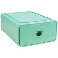 Exacompta Exacompta Ablagemodul "Tiny Box AutentiK" DIN A5+, 1 stapelbare SL, salbei – Produktbild 1 von 1
