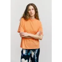 Rotholz Rotholz Damen vegan T-Shirt Breiter Kragen Faded Orange – Produktbild 1 von 1