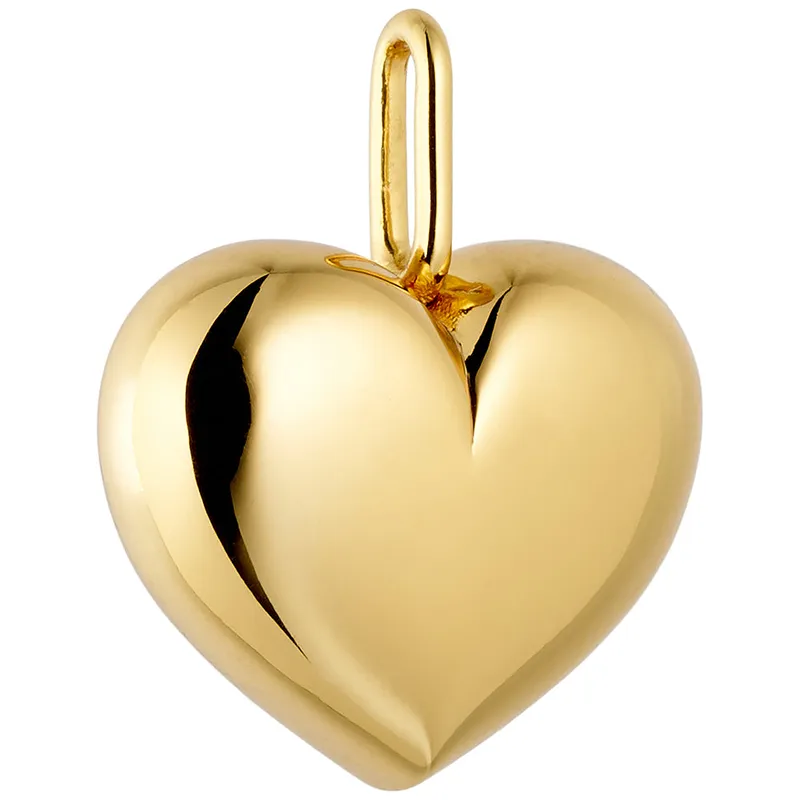 Design Letters Big Love Anhänger, gold – Produktbild 3 von 4