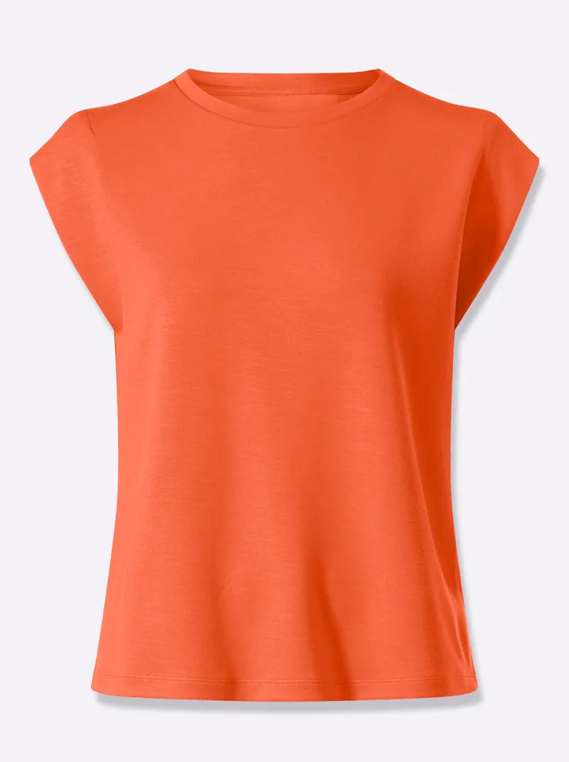 heine Rundhalsshirt orange, Orange, – Produktbild 2 von 2