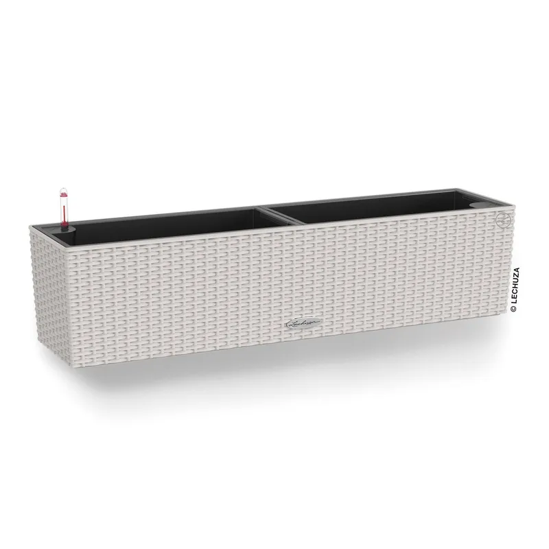 Lechuza® Lechuza® 'Balconera Cottage 80', lichtgrau, ca. 79 x 19 x H 19 cm, Grau, – Produktbild 1 von 1