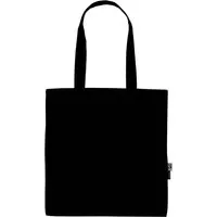 Neutral Neutral Bio-Baumwoll-Tragetasche mit langen Henkeln, black – Produktbild 1 von 1