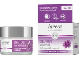 lavera lavera Bio-Straffende-Nachtcreme mit 3-fach Hyaluron, 50 ml – Produktbild 1 von 1