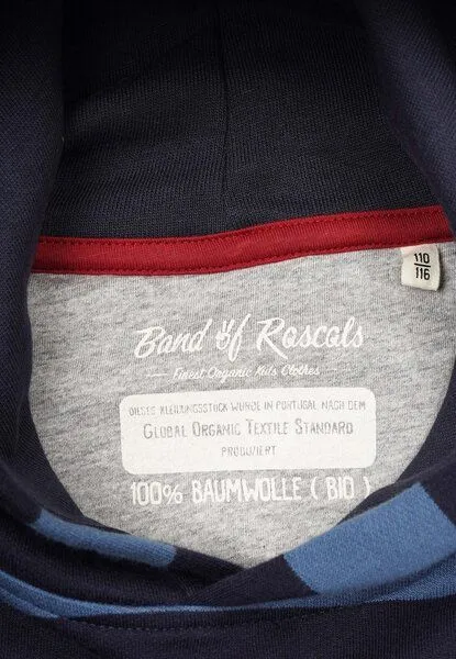 Band of Rascals Band of Rascals Striped Hooded, Navy-blue, – Produktbild 4 von 4