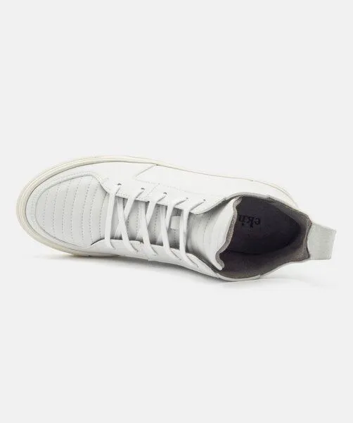 ekn footwear ekn footwear Sneaker Argan Mid - Vegan Leather, Weiß, – Produktbild 4 von 4