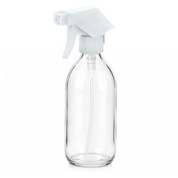 mikken mikken Sprühflasche 250 ml | 500 ml braun + klar Glas, Brown, – Produktbild 3 von 3