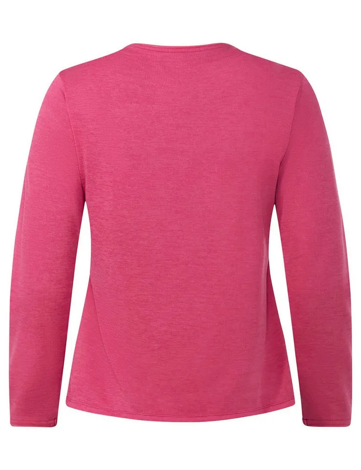 Vaude Vaude T-Shirt Women's Essential LS T-Shirt (1-tlg) schnelltrocknendes und funktionelles Shirt, Rosa, – Produktbild 2 von 5