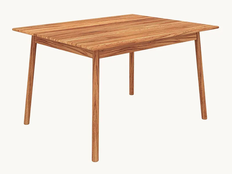 allnatura Tisch "Serea" | mit Auszug | 100x180 cm, Wildeiche, mokka, – Produktbild 1 von 2