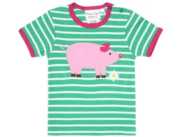Toby Tiger Toby Tiger Kinder T-Shirt Schwein (3-4 Jahre) – Produktbild 1 von 1