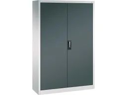 C+P C+P Büroschrank Acurado, H1950xB1200xT400mm, Lichtgrau/Anthrazitgrau – Produktbild 1 von 1