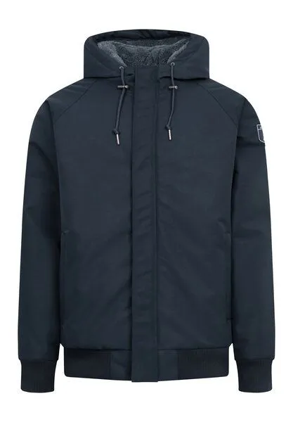 derbe derbe Winterjacke „Festholm Short“, Navy/grey, – Produktbild 2 von 4