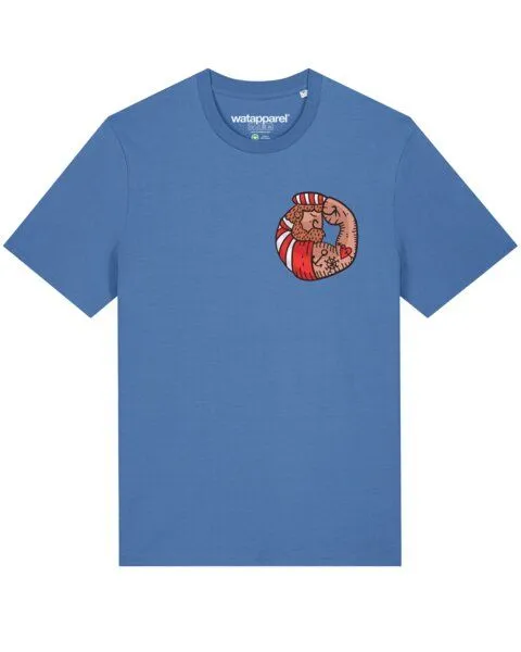 watapparel watapparel T-Shirt Unisex Seemann, Bright blue, – Produktbild 1 von 3