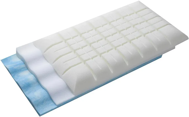 billerbeck Nackenstützkissen Climatraum, Kissen 40x80cm, Füllung: Viscoschaum, Bezug: 37% Baumwolle, 33% Polyester, 15% Lyocell TENCEL™, 15% Viskose, Seitenschläfer, Bauchschläfer, Rückenschläfer, Das temperaturregulierende Nackenstützkissen, Gelb, – Produktbild 4 von 5