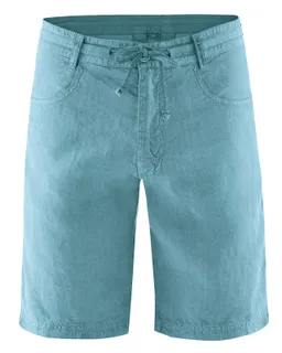 HempAge Hempage Herren vegan Shorts Wave Blau – Produktbild 1 von 1