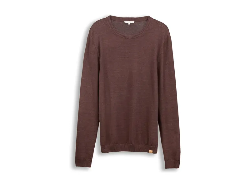 Living Crafts Living Crafts - Herren Pullover - (100% Bio-Baumwolle), Braun, – Produktbild 1 von 8