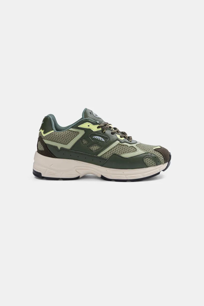 MoEa MoEa Herren vegan Sneaker Rush In Kaktusgrün, Dunkelgrã¼n, – Produktbild 1 von 2