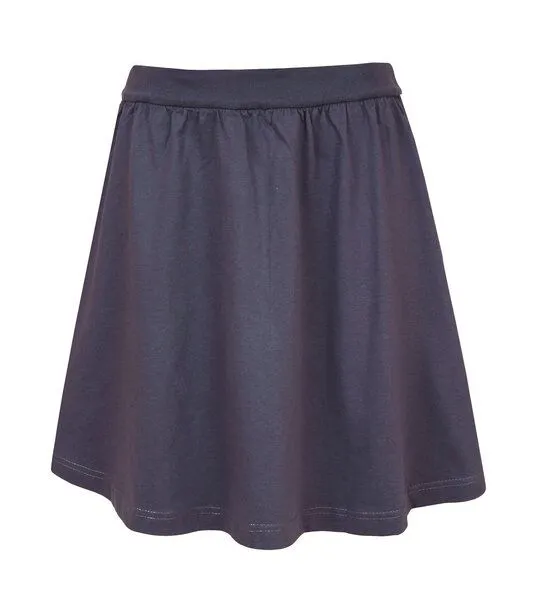 Lena Schokolade Lena Schokolade Rock aus Bio-Jersey, Blaugrau, – Produktbild 2 von 2