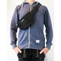 Leonca Leonca Upcycling Hip Bag Cordura schwarz in 3 Größen – Produktbild 1 von 1
