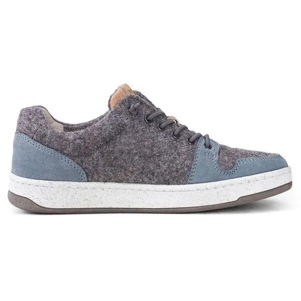 Doghammer Doghammer Nachhaltiger Sneaker aus deutscher Wolle für Herren - Local Wool Commuter, Graublau, – Produktbild 2 von 4