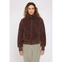 Mazine Mazine Flauschjacke aus recykeltem Plastik, Braun, – Produktbild 1 von 1