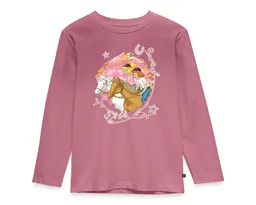 Spreadshirt T-Shirt Bibi Und Tina Wettreiten Im Wald Kinder Premium Langarmshirt (1-tlg) Normaler Schnitt für optimale Passform – Produktbild 1 von 1