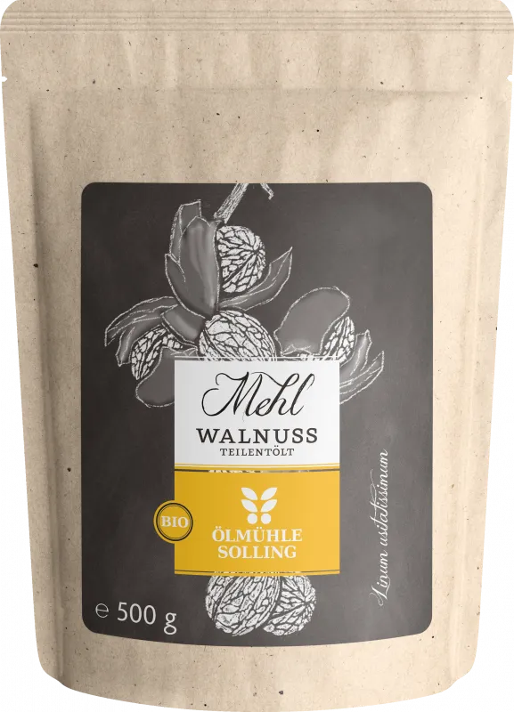 Ölmühle Solling Ölmühle Solling BIO Walnut Flour Partly De-Oiled 500 g – Produktbild 1 von 1