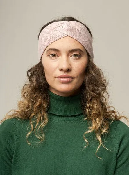 MELA Stirnband MEENA | von MELA | Fairtrade & GOTS zertifiziert, Rose, – Produktbild 1 von 4