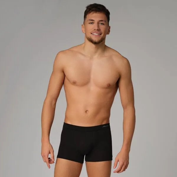 comazo|earth comazo|earth Fairtrade Basic Herren Pants | GOTS zertifiziert, Schwarz, – Produktbild 2 von 4