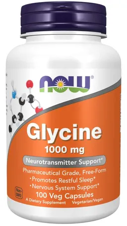 Now Foods Now Foods Glycine 1000 mg 100 Kapseln – Produktbild 1 von 1