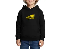 Spreadshirt Hoodie Die Macht Aus Dortmund Schwarz-Gelb Fußball Fan Kinder Premium Hoodie (1-tlg) Regular Fit – Produktbild 1 von 1