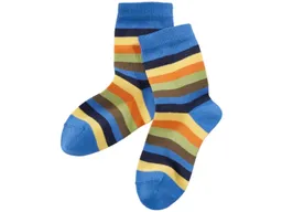 grödo Kinder Socken Baumwolle (kbA) blau-marine Gr.1-2 – Produktbild 1 von 1