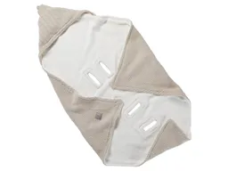 HANS NATUR HANS NATUR Einschlagdecke Babyschale Bio-Baumwolle Maße 75 x 75 cm – Produktbild 1 von 1