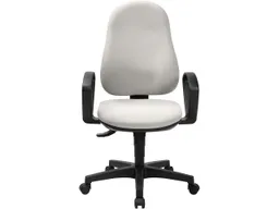 Topstar Topstar Bürodrehstuhl "Support SY ECO" mit Armlehnen, creme – Produktbild 1 von 1