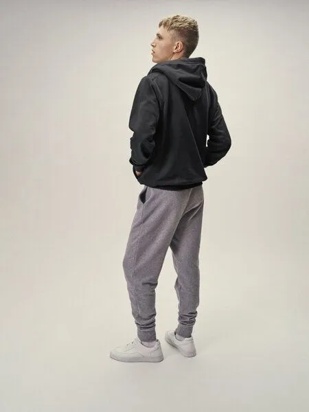 WOTE WOTE Outdoor Sweatshirt aus Bio-Baumwolle, Anthrazit, – Produktbild 3 von 4