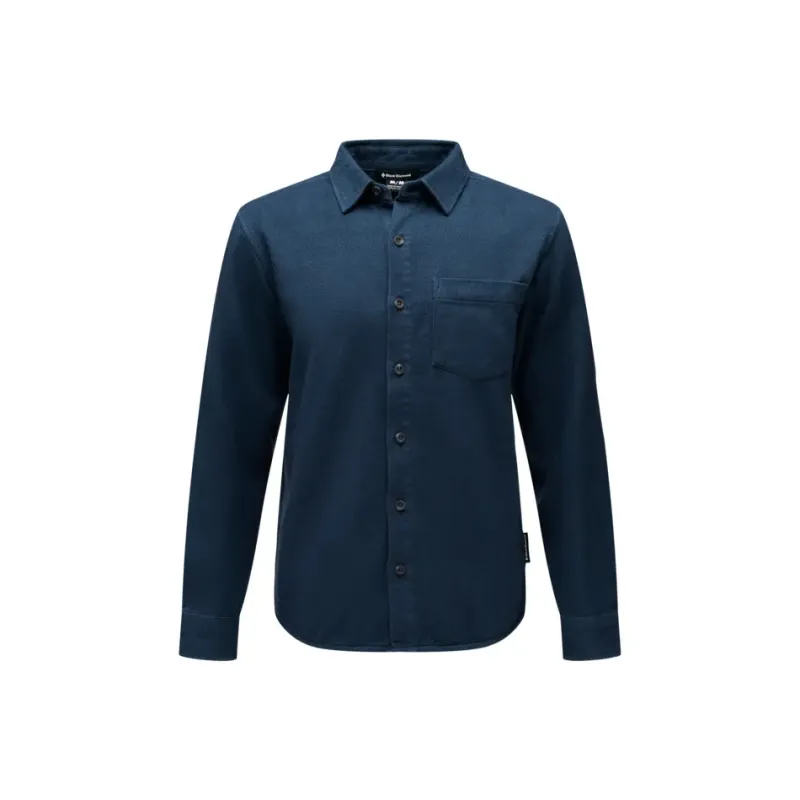 Black Diamond Langarmhemd aus Flanell Black Diamond Project, Bleu, – Produktbild 1 von 1