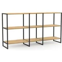 ekomia ekomia Highboard Wega, Minimal schwarz, – Produktbild 1 von 1