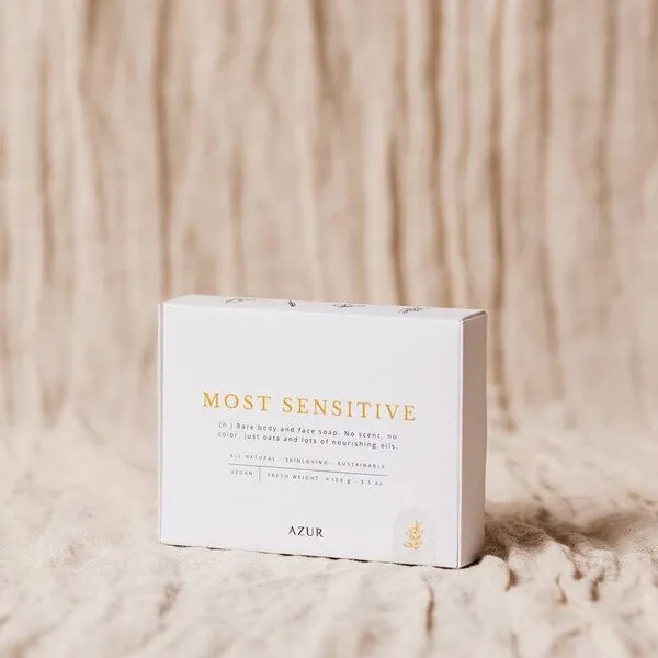 Azur Natural Bodycare Azur Natural Bodycare Most Sensitive Seife – Produktbild 3 von 4