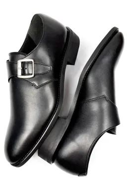 Will's Vegan Store Will's Vegan Store Herren vegan Mönche Goodyear Welt Schwarz – Produktbild 1 von 1