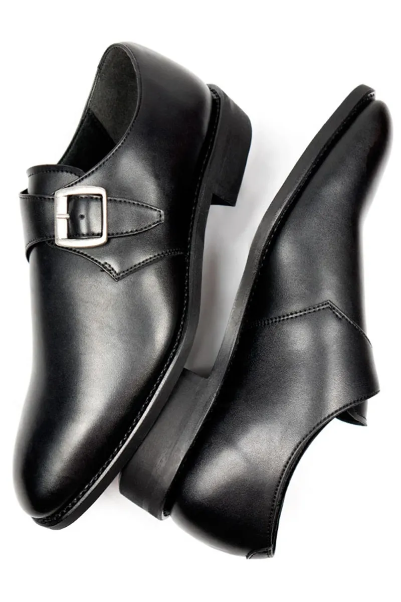 Will's Vegan Store Will's Vegan Store Herren vegan Mönche Goodyear Welt Schwarz, Schwarz, – Produktbild 1 von 2