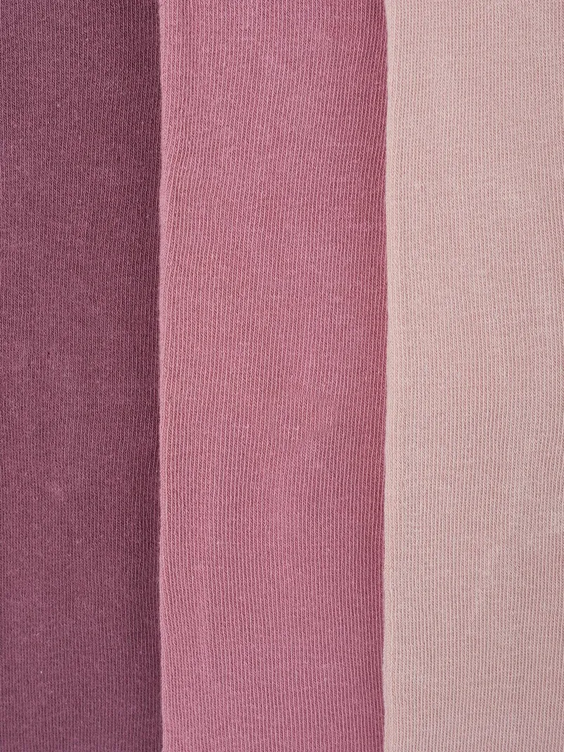 Vertbaudet 3er-Pack Mädchen Strumpfhosen BASIC, Altrosa, – Produktbild 2 von 2