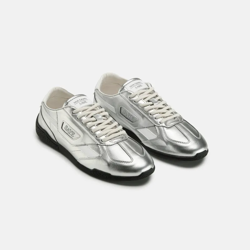 SAYE SAYE Herren vegan Sneaker M26 Dawn In Silber, Grau, – Produktbild 2 von 2