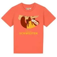 watabout kids watabout.kids T-Shirt Kinder Faultier Kleine Schwester, Fiesta, – Produktbild 1 von 1