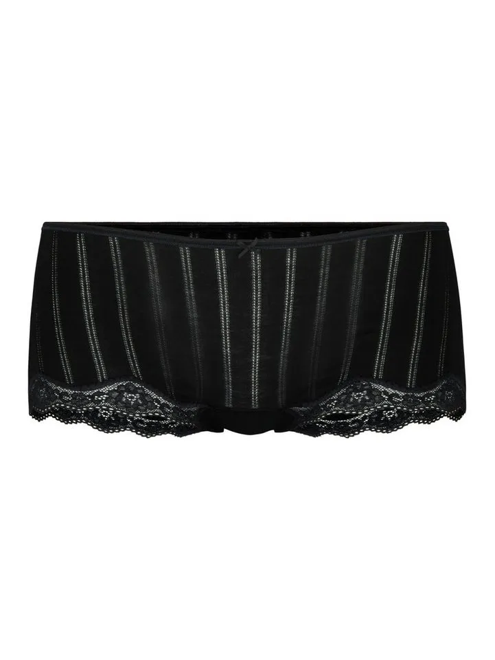 CALIDA CALIDA Panty Etude Toujours Jacquard-Optik, Low-Cut, feminin, elastisch, bequem, pillingarm, Schwarz, – Produktbild 1 von 5
