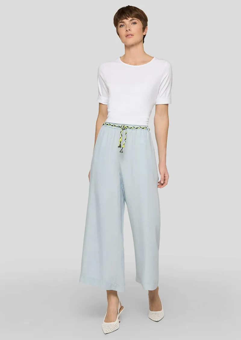 Rabe Rabe Weite Culotte aus leichtem Lyocell, Blau, – Produktbild 2 von 3